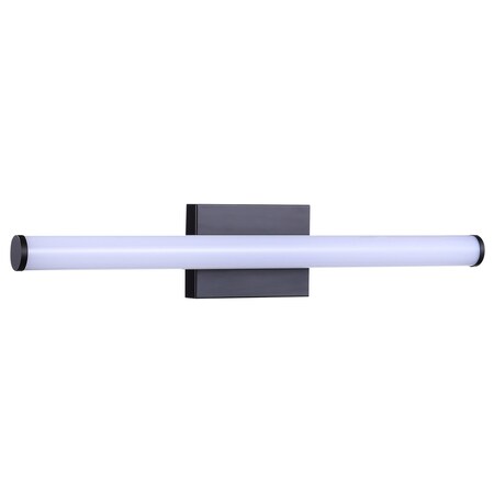 Sunlite Round LED Fixture, 30K/40K/50K - CCT Tunable, Dimmable, ETL Listed, Black Finish 81376-SU